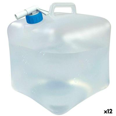 Waterfles Aktive Polyethyleen 15 L 24 x 28 x 24 cm (12 Stuks) Waterfles Aktive Polyethyleen 15 L 24 x 28 x 24 cm (12 Stuks)