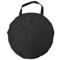 Voetbaldoel met doelwit 120x80x80 cm polyester - thumbnail