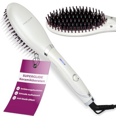 ProfiCare PC-GB 3021 Straightening stijlborstel Wit 37 W