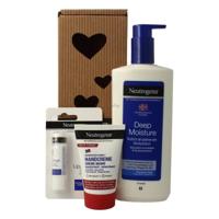 Neutrogena Neutrogena Giftset - Noorse Fromule - voor diepe hydratatie en bescherming - intensieve verzorging voor huid en lippen - 3-delig - thumbnail