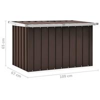 Tuinbox 109x67x65 cm bruin - thumbnail