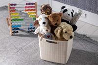 Curver Opbergmand Jute-Look 20L Crème - thumbnail