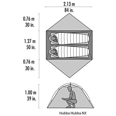 MSR Hubba Hubba NX 2-Person Backpacking Tent MSR Hubba Hubba NX 2-Person Backpacking Tent