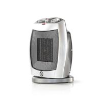 Nedis Keramische ventilatorkachel | 750 & 1500 W | Grijs - thumbnail