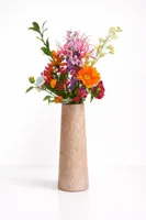 Zijden boeket - Vibrant Coral - thumbnail