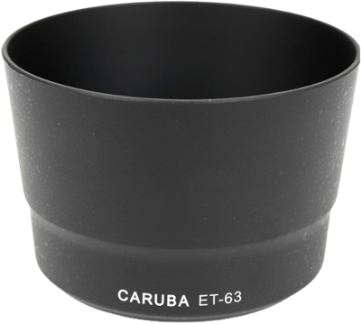 Caruba ET-63 Zonnekap zwart