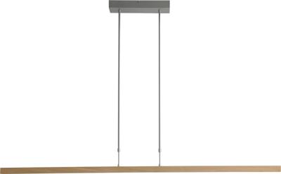 Masterlight HanglampOak nikkel met hout 134cm - 2786-37-NA-P-DW