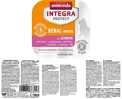ANIMONDA Integra Protect Renal Pork - nat kattenvoer - 100g