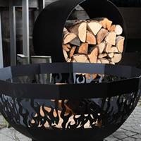 Esschert Design haardhoutopslag rond ff282 - thumbnail