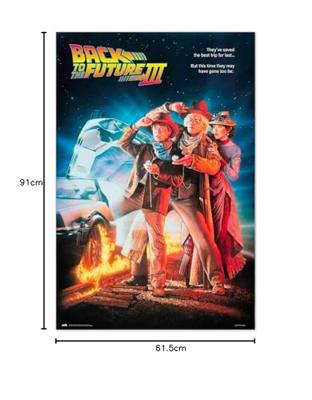 Poster Back to the Future - 3 61x91,5cm Poster Back to the Future - 3 61x91,5cm