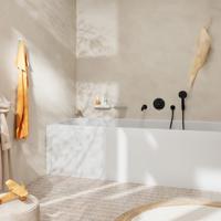 Hansgrohe DuoTurn S kraan inbouw voor 2 functies, mat zwart - thumbnail