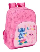 Schoolrugzak Lilo & Stitch Chill Roze Munt 26 x 34 x 11 cm - thumbnail