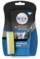 Veet Ontharingscrème Man Gevoelige Huid In Shower - thumbnail