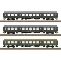 TRIX H0 23180 H0 3-delige set personenrijtuigen Halberstadter van de DR - thumbnail