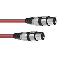 OMNITRONIC XLR Cable 3-pin 1.5m rd - thumbnail