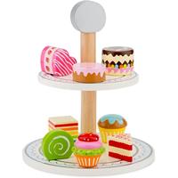 New Classic Toys Etagère met cakejes - thumbnail
