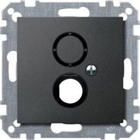 Merten 468514 Afdekking System M Antraciet 1 stuk(s) - thumbnail