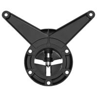 Tafelpoten in hoogte verstelbaar zwart 870 mm 4 st - thumbnail