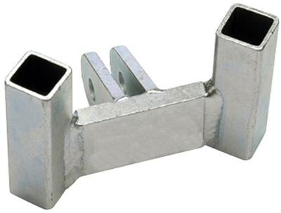 Twinny Load Geleidebus traditional 75 mm zilver