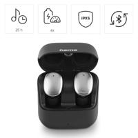 Hama In Ear headset Bluetooth Stereo Zwart Indicator voor batterijstatus, Headset, Oplaadbox, Volumeregeling, Touchbesturing Computer - thumbnail