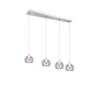 Trio HanglampFlynt 4-lichts chroom - 331610406
