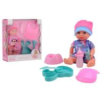 Baby Rose drink- en plaspop 20cm, 2 assorti - thumbnail