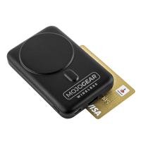 MOJOGEAR Wireless MagSafe powerbank 10.000 mAh - Magnetisch en Draadloos voor Android en iPhone - Met bureau-standaard - Zwart/Wit - thumbnail