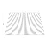 Papieren Gevouwen Lampenkap - Conisch - Rood - ø40 x 24 cm - E27 fitting - Voor Staande Lamp - Ontworpen voor woonkamer en eetkamer - thumbnail