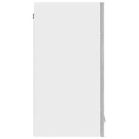 Wandkast hangend 60x31x60 cm bewerkt hout grijs sonoma eiken - thumbnail