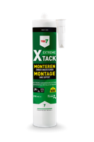 Tec7 X-Tack patroon Snelle montagekit 290ml Zwart - 534515000 - thumbnail