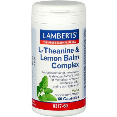 Lamberts L-Theanine & citroenmelisse complex 60 Capsules