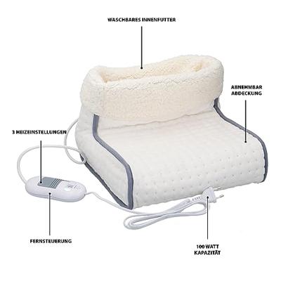 Alpina Elektrische Voetenwarmer Binnenhoes Wasbaar Overhittebeveiliging 3 Standen