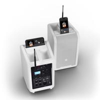 LD Systems LDANNY8BPHB6W omroepinstallatie Vrijstaand PA-geluidssysteem 80 W Wit - thumbnail