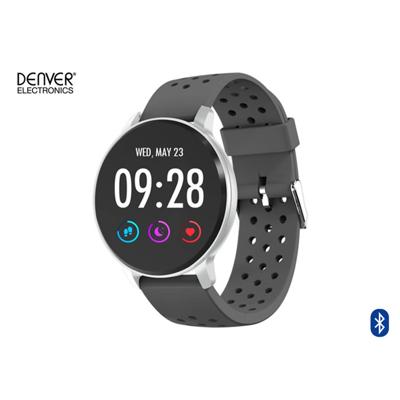 Denver Sw-170 - 1.3 Inch Smartwatch Met Bluetooth – Grijs Denver Sw-170 - 1.3 Inch Smartwatch Met Bluetooth – Grijs