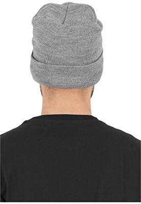 Flexfit FX1501KC Heavyweight Long Beanie - Heather Grey - One Size