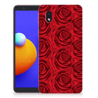 Samsung Galaxy A01 Core | Flexibel TPU Case | Red Roses Samsung Galaxy A01 Core | Flexibel TPU Case | Red Roses