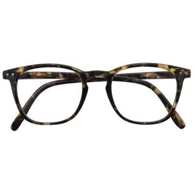 Croon leesbril Alex dames zwart/lichtbruin sterkte +1.00