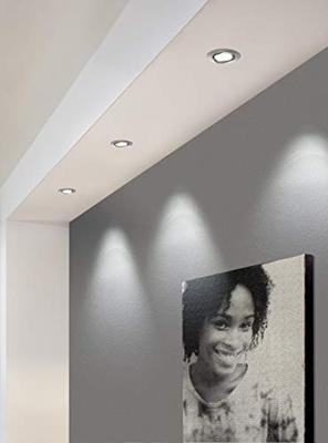 Eglo Led plafondspotPineda Round 6w - 3000K - 8,4cm nikkel - 95856