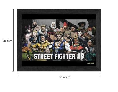 Pixel Frames Plax - Street Fighter 6: A New Era (30cm x 25cm) Pixel Frames Plax - Street Fighter 6: A New Era (30cm x 25cm)