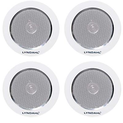Lyndahl 2202LYNCS2AM4 2-weg inbouwluidsprekerset 8 Ω Wit 1 set(s)