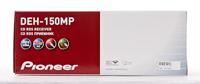 Pioneer DEH-150MP Black car media receiver - Pioneer DEH-150MP, Black, 4.0 channels, 50 W, CD,CD-R,CD-RW, MOSFET, MP3,WAV,WMA - thumbnail