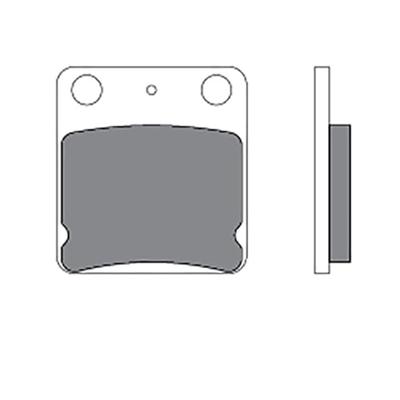 GALFER remblokken "fd095" brake pad fd095 g1054 organic