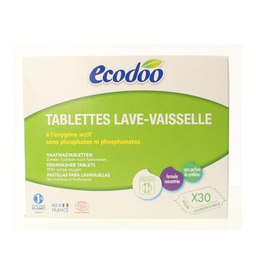 Ecodoo Vaatwasmachine tablets bio 30 Stuks