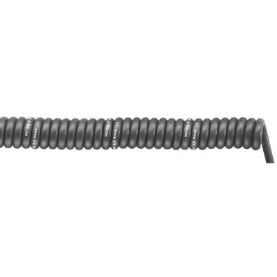 LAPP 70002711 Spiraalkabel ÖLFLEX® SPIRAL 400 P 500 mm / 1500 mm 18 G 1.50 mm² Grijs 1 stuk(s)