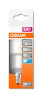 OSRAM HOMELIGHTING 4058075428423 LED-lamp Energielabel F (A - G) E14 Ballon 8 W = 60 W Koudwit (Ø x l) 37.2 mm x 115 mm 1 stuk(s) - thumbnail