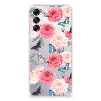 Samsung Galaxy A14 5G | TPU Case | Butterfly Roses - thumbnail