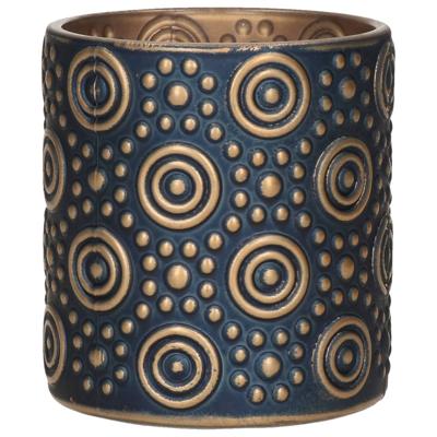 Countryfield theelichthouder hailey s blauw 8 cm | 24 stuks