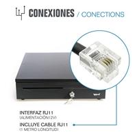 Kassa lade iggual IRON-30 Zwart - thumbnail