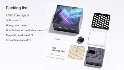 Ulanzi VL49 Pro Mini RGB videolamp - thumbnail