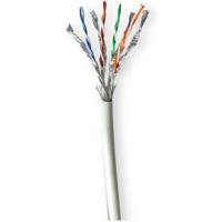 Nedis CCBG8548GY305S Netwerk Kabel Rol Cat7 Solid S/ftp Koper 305.0 M Binnenshuis Rond Lszh Grijs Doos - thumbnail